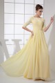A-Line Half Sleeve Square Ankle-Length Chiffon Prom/Formal Evening Mother of the Bride Dresses 02020398 A-Line Half Sleeve Square Ankle-Length Chiffon Prom/Formal Evening Mother of the Bride Dresses 02020398