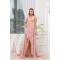 A-Line Strapless Bows Sleeveless Chiffon Beaded Prom/Formal Evening Dresses 02020400