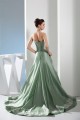 A-Line Sweetheart Handmade Flowers Brush Sweep Train Prom/Formal Evening Dresses 02020401 A-Line Sweetheart Handmade Flowers Brush Sweep Train Prom/Formal Evening Dresses 02020401