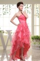 High Low Strapless Beading Asymmetrical Organza Prom/Formal Evening Dresses 02020402 High Low Strapless Beading Asymmetrical Organza Prom/Formal Evening Dresses 02020402