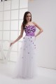 Sheath/Column Strapless Sleeveless Handmade Flowers Prom/Formal Evening Dresses 02020408