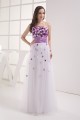 Sheath/Column Strapless Sleeveless Handmade Flowers Prom/Formal Evening Dresses 02020408