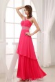A-Line Beaded Straps Chiffon Long Prom/Formal Evening Dresses 02020415