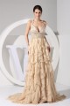 Sheath/Column Beaded Straps Chiffon Prom/Formal Evening Dresses 02020418 Sheath/Column Beaded Straps Chiffon Prom/Formal Evening Dresses 02020418