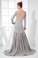 Straps Sheath/Column Pleats Long Sleeves Prom/Formal Evening Dresses 02020420 Straps Sheath/Column Pleats Long Sleeves Prom/Formal Evening Dresses 02020420