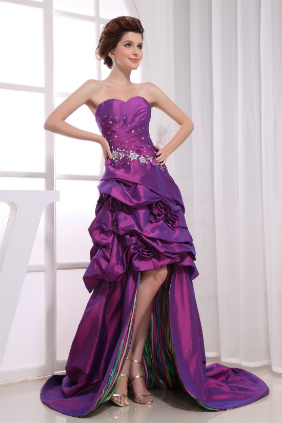 High Low Sweetheart Court Train Beading Sleeveless Prom/Formal Evening Dresses 02020431 High Low Sweetheart Court Train Beading Sleeveless Prom/Formal Evening Dresses 02020431