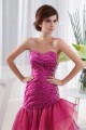 Sweetheart Mermaid/Trumpet Satin Organza Prom/Formal Evening Dresses 02020433