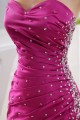 Sweetheart Mermaid/Trumpet Satin Organza Prom/Formal Evening Dresses 02020433