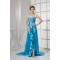Sweetheart Ruched Elastic Woven Satin Puddle Train Prom/Formal Evening Dresses 02020434