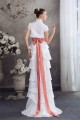 Sweetheart Short Sleeve Taffeta Bows Puddle Train Prom/Formal Evening Dresses 02020437 Sweetheart Short Sleeve Taffeta Bows Puddle Train Prom/Formal Evening Dresses 02020437