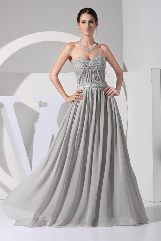 Sweetheart Sleeveless Chiffon Prom/Formal Evening Dresses 02020438 Sweetheart Sleeveless Chiffon Prom/Formal Evening Dresses 02020438