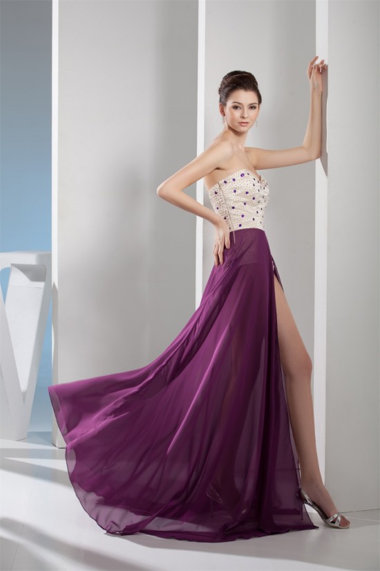 Sweetheart Sleeveless Chiffon Prom/Formal Evening Dresses 02020439 Sweetheart Sleeveless Chiffon Prom/Formal Evening Dresses 02020439