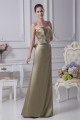 Sheath/Column Sweetheart Sleeveless Criss Cross Floor-Length Evening Formal Bridesmaid Dresses 02020440