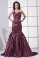Mermaid/Trumpet One-Shoulder Taffeta Court Train Sleeveless Long Prom Evening Dresses 02020442 Mermaid/Trumpet One-Shoulder Taffeta Court Train Sleeveless Long Prom Evening Dresses 02020442