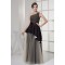 Taffeta Fine Netting Lace A-Line Floor-Length Evening Formal Mother of the Bride Dresses 02020443