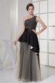 Taffeta Fine Netting Lace A-Line Floor-Length Evening Formal Mother of the Bride Dresses 02020443