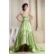 A-Line Ruffles Taffeta Strapless Sleeveless Prom/Formal Evening Dresses 02020447