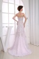 Trumpet/Mermaid V-Neck Beading Brush Sweep Train Prom/Formal Evening Dresses 02020451