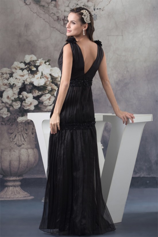 Sheath/Column V-Neck Beaded Long Black Prom/Formal Evening Dresses 02020453 Sheath/Column V-Neck Beaded Long Black Prom/Formal Evening Dresses 02020453