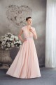 Sheath/Column Deep V-Neck Chiffon Lace Capped Sleeves Prom/Formal Evening Dresses 02020455 Sheath/Column Deep V-Neck Chiffon Lace Capped Sleeves Prom/Formal Evening Dresses 02020455