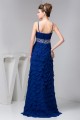Sheath/Column Spaghetti Straps Brush Sweep Train Prom Evening Dresses 02020464 Sheath/Column Spaghetti Straps Brush Sweep Train Prom Evening Dresses 02020464