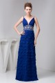 Sheath/Column Spaghetti Straps Brush Sweep Train Prom Evening Dresses 02020464 Sheath/Column Spaghetti Straps Brush Sweep Train Prom Evening Dresses 02020464