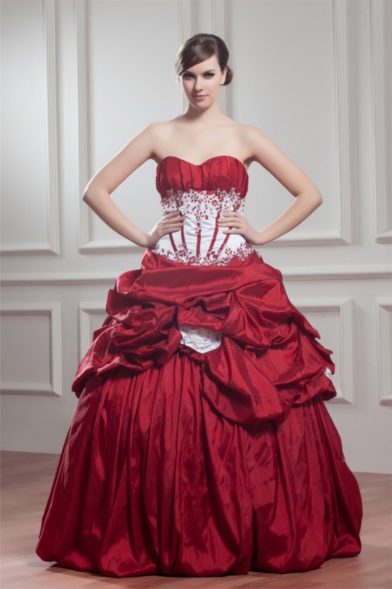 Ball Gown Pick Ups Taffeta Floor-Length Prom/Formal Evening Dresses 02020471 Ball Gown Pick Ups Taffeta Floor-Length Prom/Formal Evening Dresses 02020471