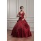 Ball Gown Sleeveless Halter Satin Taffeta Prom/Formal Evening Dresses 02020472