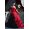 Ball Gown Strapless Handmade Flowers Satin Taffeta Prom/Formal Evening Dresses 02020473