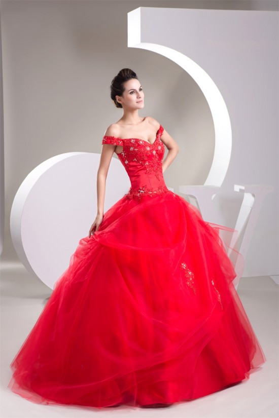 Ball Gown Beading Brush Sweep Train Off-the-Shoulder Formal Wedding Dresses 02020476 Ball Gown Beading Brush Sweep Train Off-the-Shoulder Formal Wedding Dresses 02020476