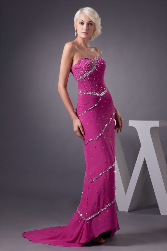 Beading Sheath/Column Sweetheart Sleeveless Prom/Formal Evening Dresses 02020486 Beading Sheath/Column Sweetheart Sleeveless Prom/Formal Evening Dresses 02020486
