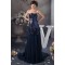 Breathtaking Ruffles Brush Sweep Train Soft Sweetheart Sequins Dresses 02020488