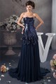 Breathtaking Ruffles Brush Sweep Train Soft Sweetheart Sequins Dresses 02020488