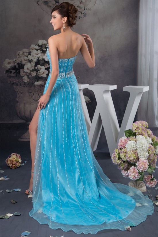 Brush Sweep Train Beading Sleeveless Sheath/Column Prom/Formal Evening Dresses 02020490 Brush Sweep Train Beading Sleeveless Sheath/Column Prom/Formal Evening Dresses 02020490
