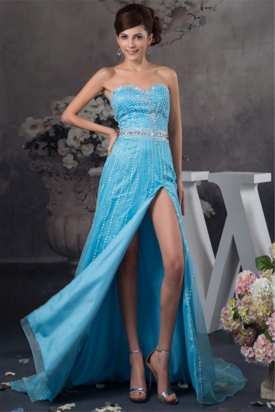 Brush Sweep Train Beading Sleeveless Sheath/Column Prom/Formal Evening Dresses 02020490 Brush Sweep Train Beading Sleeveless Sheath/Column Prom/Formal Evening Dresses 02020490