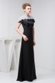 Brush Sweep Train Chiffon Lace High-Neck Prom/Formal Evening Dresses 02020492 Brush Sweep Train Chiffon Lace High-Neck Prom/Formal Evening Dresses 02020492