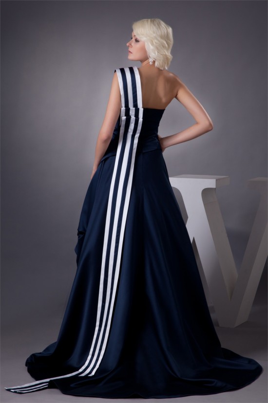 Cascading Ruffles One-Shoulder A-Line Taffeta Prom/Formal Evening Dresses 02020498 Cascading Ruffles One-Shoulder A-Line Taffeta Prom/Formal Evening Dresses 02020498