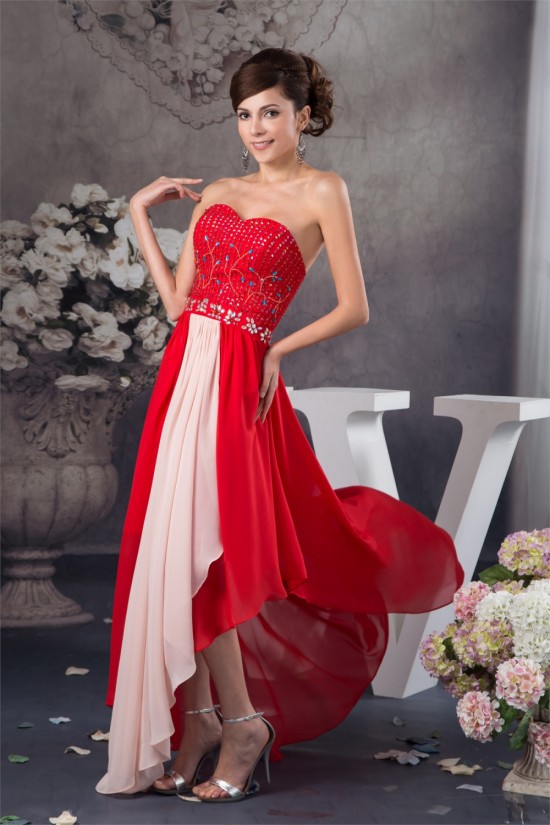 Charming A-Line Sweetheart Chiffon Homecoming Cocktail Evening Dresses 02020499 Charming A-Line Sweetheart Chiffon Homecoming Cocktail Evening Dresses 02020499