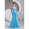 Chiffon Draped Sleeveless Mermaid/Trumpet Prom/Formal Evening Dresses 02020501