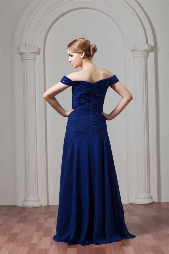 Chiffon Floor-Length Prom/Formal Evening Dresses 02020502 Chiffon Floor-Length Prom/Formal Evening Dresses 02020502
