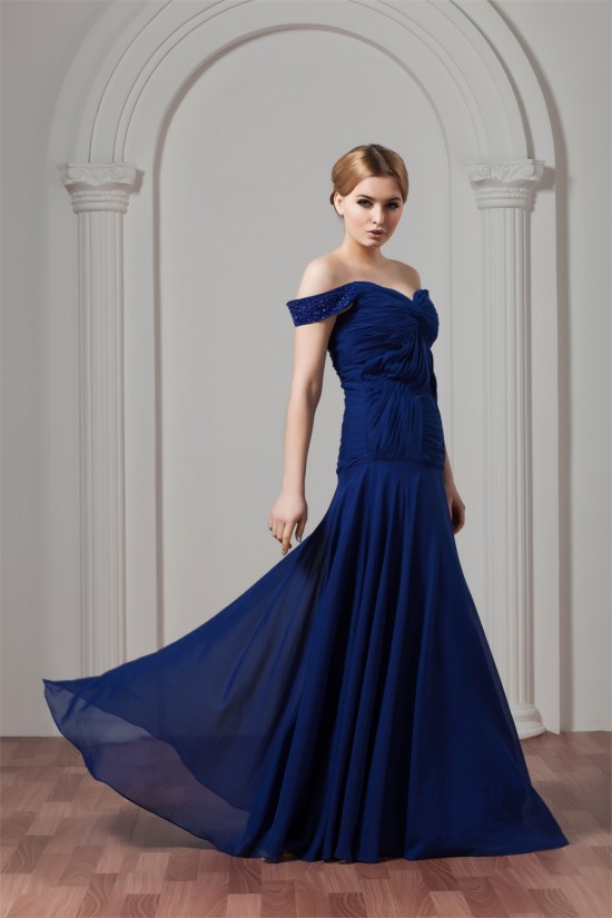 Chiffon Floor-Length Prom/Formal Evening Dresses 02020502 Chiffon Floor-Length Prom/Formal Evening Dresses 02020502