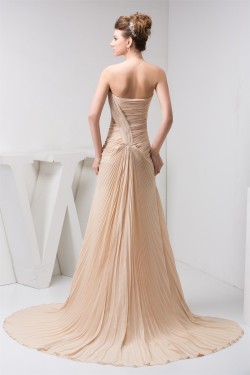A-Line Sweetheart Chiffon Sleeveless Prom/Formal Evening Dresses 02020507