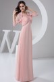 Chiffon Straps Sleeveless Long Pink Prom/Formal Evening Dresses 02020508 Chiffon Straps Sleeveless Long Pink Prom/Formal Evening Dresses 02020508
