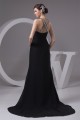 Chiffon Sweetheart Sleeveless Long Black Prom/Formal Evening Dresses 02020510 Chiffon Sweetheart Sleeveless Long Black Prom/Formal Evening Dresses 02020510