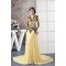 A-Line Chiffon V-Neck Sleeveless Pleats Prom/Formal Evening Dresses 02020512