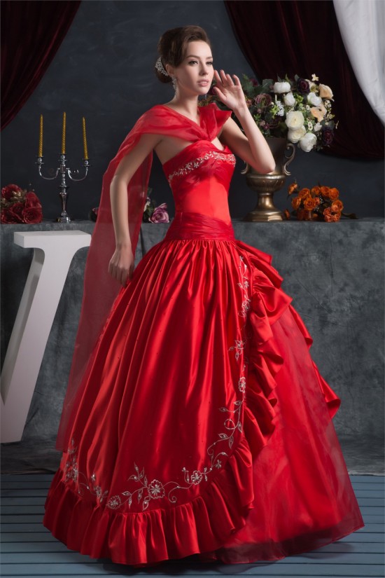 Floor-Length Beading Satin Taffeta Organza Prom/Formal Evening Dresses 02020515 Floor-Length Beading Satin Taffeta Organza Prom/Formal Evening Dresses 02020515