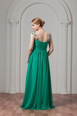 Floor-Length Chiffon Plus Size Prom/Formal Evening Dresses 02020517