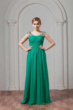 Floor-Length Chiffon Plus Size Prom/Formal Evening Dresses 02020517
