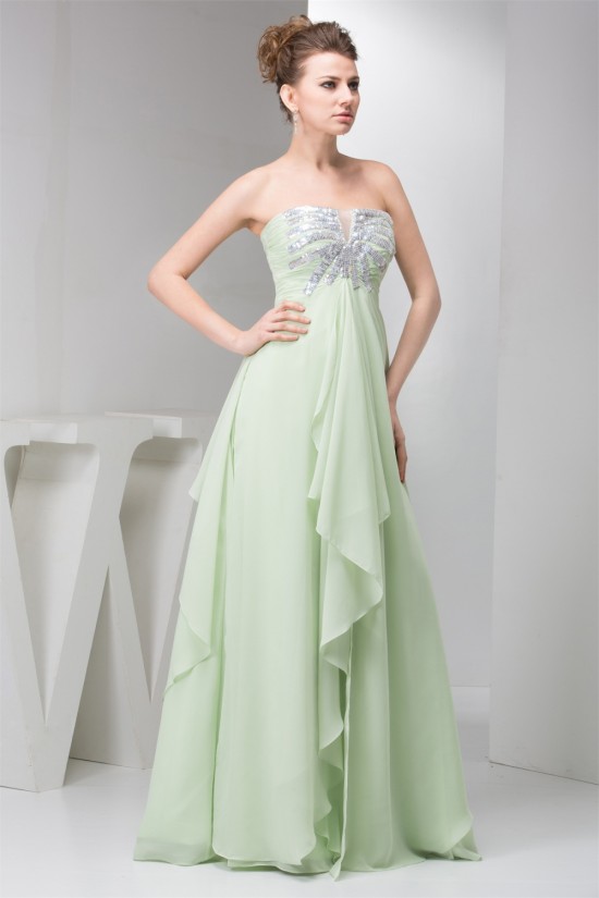 Floor-Length Pleats Sheath/Column Sleeveless Prom/Formal Evening Dresses 02020522 Floor-Length Pleats Sheath/Column Sleeveless Prom/Formal Evening Dresses 02020522