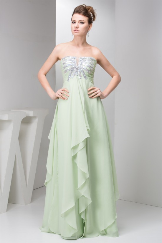Floor-Length Pleats Sheath/Column Sleeveless Prom/Formal Evening Dresses 02020522 Floor-Length Pleats Sheath/Column Sleeveless Prom/Formal Evening Dresses 02020522